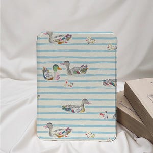 Colorful Art Goose Kindle Case with Hand Strap for Paperwhite 12th/10th/11th Paperwhite 6''/6.8''/7'' Cover for Kindle 2022/2024 Case Cover