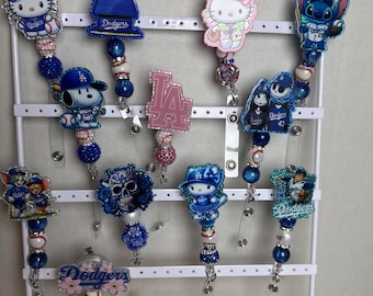 Character Dodgers badge reel