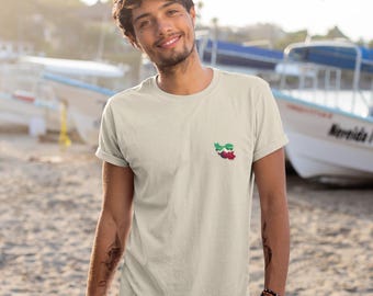 Camiseta con el mapa de Irán / Camiseta con el paisaje de las montañas de Alborz / Camiseta con herencia farsi