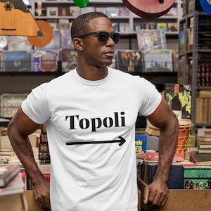 Topoli Funny Farsi T-Shirt | Persian Slang Tee | Playful Farsi Phrase Shirt