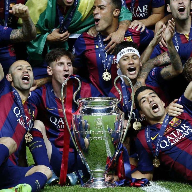 Retro Barcelona Tredjeställ Fotbollströja NEYMAR JR #11 2014/15 – Fotboll Strojor Shop
