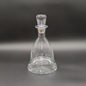 Große Weinkaraffe aus Polen / Vintage Bar / Sammlerflaschen / Geschenkidee / Weinliebhaber