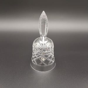 Vintage Crystal Bell / Hand Cut Lead Crystal / Collectible Glass Bell / Elegant Home Décor /Unique Gift