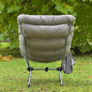 Couette en duvet pour chaise