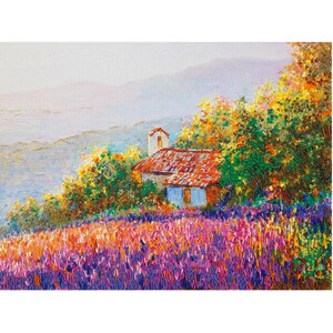 3D Mountain Embroidery Kit – Textured Nature Stumpwork Landscape Craft