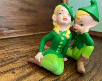 Elf couple --green elves