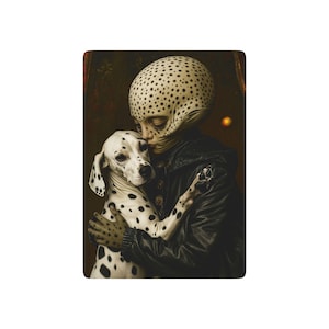 Pokerspeelkaarten set "The Spotted Sentinel" - Aliens, uniek kaartspel, Game Night Essentials, perfect cadeau voor gamers