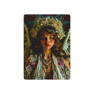 Pokerspeelkaartenset "The Fleeting Muse" - uniek kaartspel, game-avondbenodigdheden, perfect cadeau voor gamers