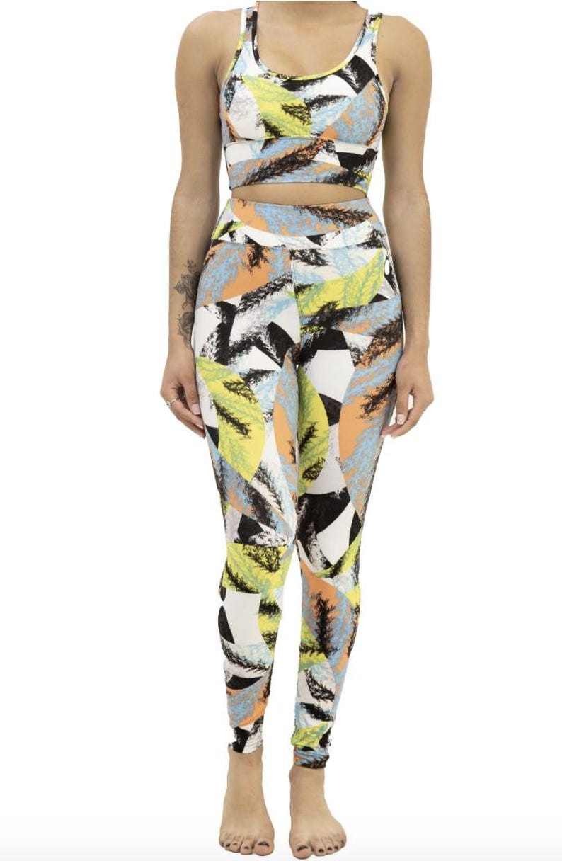 Womens Matching Workout Set Bra and Leggings - Etsy