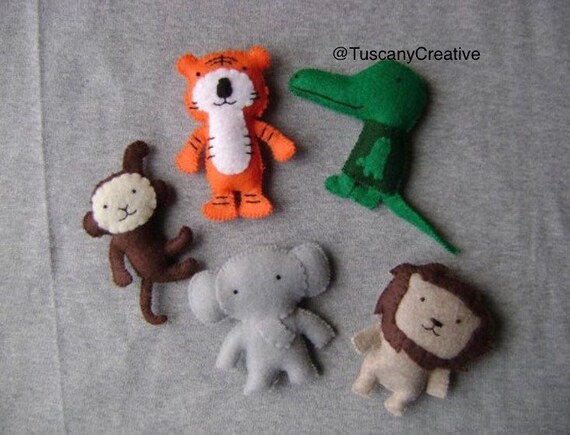 jungle animal stuffed animals