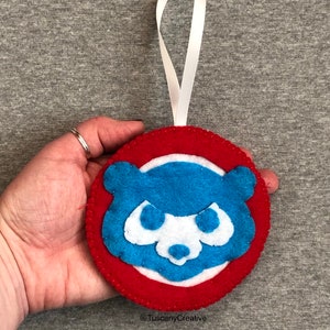 Chicago Cubs Christmas Ornament image 2