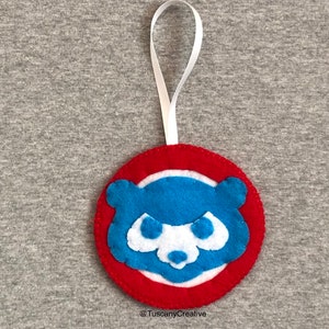 Chicago Cubs Christmas Ornament image 1