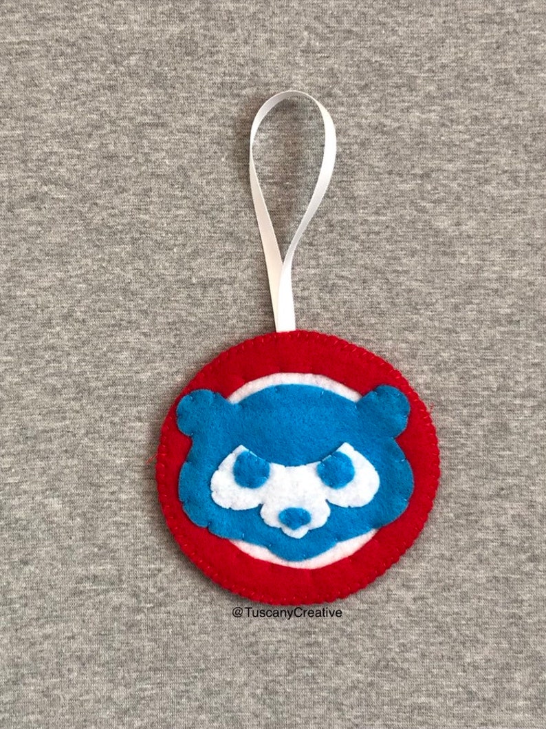 Chicago Cubs Christmas Ornament image 1