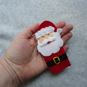 Christmas Finger Puppets, Includes Santa Claus, Rudolph the Reindeer and Frosty the Snowman image 3