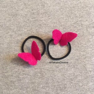 Butterfly Ponytail Holders