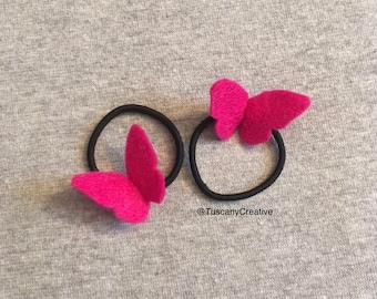 Butterfly Ponytail Holders