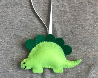 Dinosaur Christmas Ornament Stegosaurus Holiday Decor