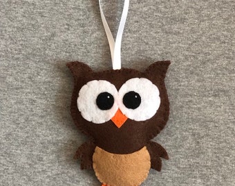 Owl Christmas Ornament