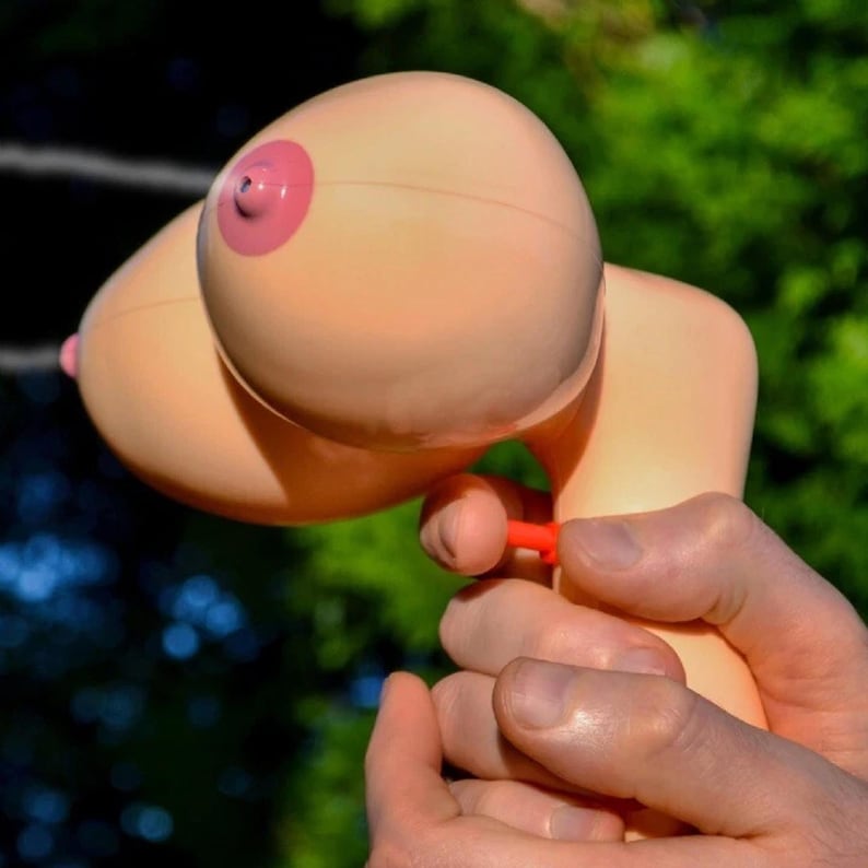 Boobie Squirt Gun 10 oz Novelty Gag Gift - Funny Naughty Birthday Gift image 1