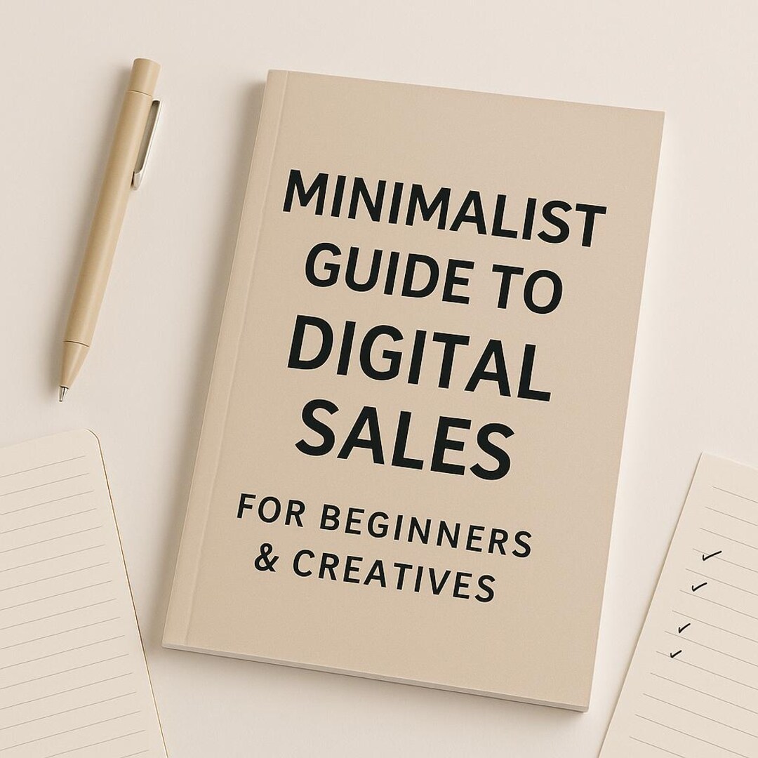 Digital Pdf Guide Digital Sales Ebook for Beginners - Minimalist Online Business Guide ...
