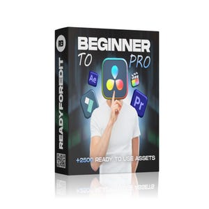 Ultimate Beginner&#39;s Editing Pack, Adobe Premiere, After Effects, Motion Graphics, +2500 Assets Editing Bundle
