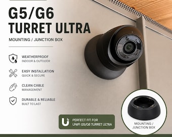 Unifi/Ubiquiti G5/G6 Turret Ultra Wall Mount