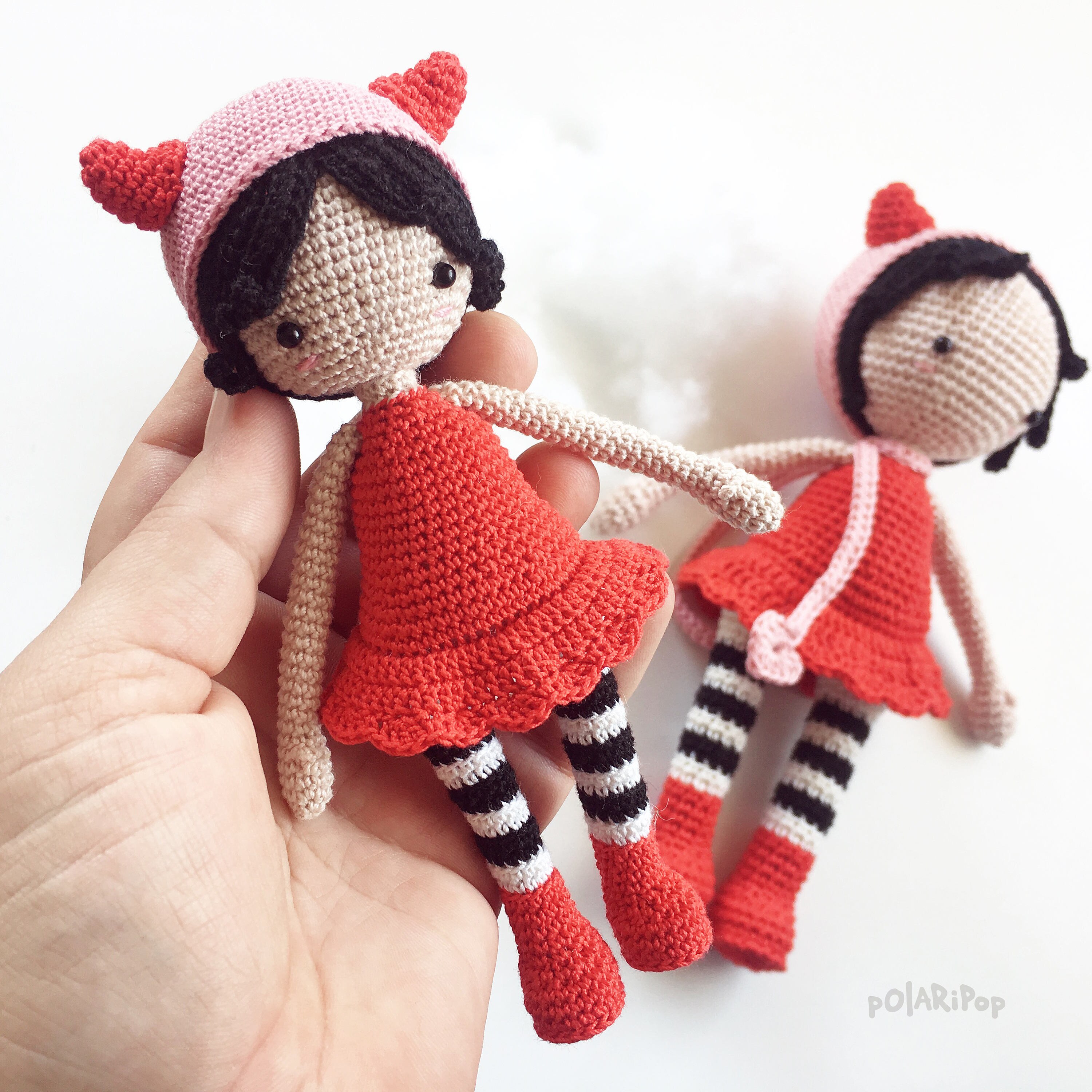 Amigurumi Pattern Dolores The Daredevil Doll Crochet Etsy