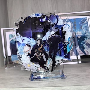 Gojo Satoru & Geto Suguru Acrylic Stand | Jujutsu Kaisen Duo Display | Anime Desk Decor Gift Figurine