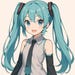 Hatsune Miku 17th Anniversary Acrylic Standee, Vocaloid Figure Decor, Limited Edition Transparent Display, Anime Gift Idea