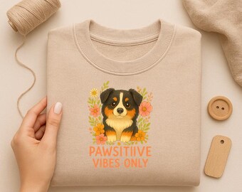 Puppy Print, Cozy dog PNG, Crochet Style Design