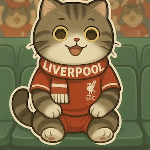 LFC Cat Sticker