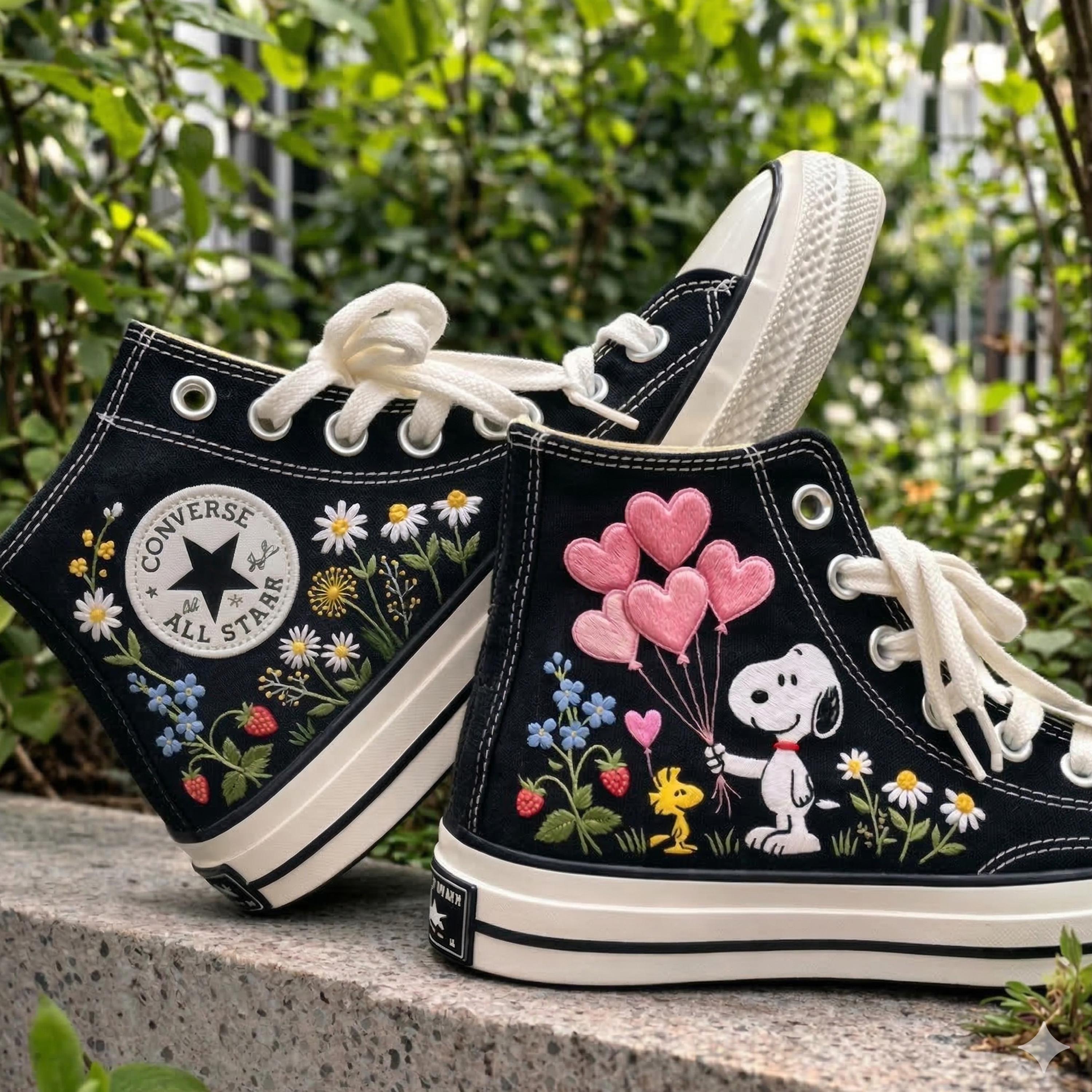 Floral nike embroidered - Etsy 日本