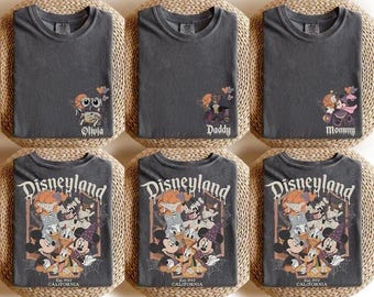 Custom Disneyland Halloween 2026 Shirt, Halloween Party Shirt, Disney Halloween Family Shirt, Halloween Group Tee, Oogie Boogie Bash Shirt