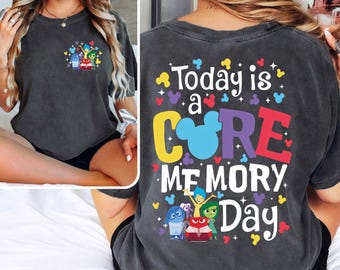 Today Is A Core Memory Day Tee, Pixar Fest Family Trip Tee, Pixar Inside Out Inspired Shirt, Disney Vacation Magic T-Shirt