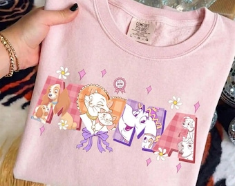 Disney Mama Shirt, Mrs Potts and Chip Tee, Mommy and Me Matching Tee, Best Mom Ever Shirt, Mother's Day Gift, Beauty and the Beast Mom Shirt