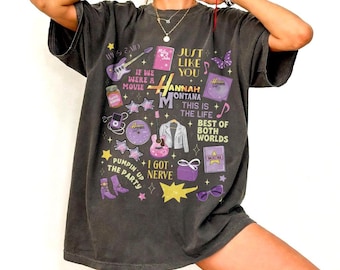 Hannah Montana 20th Anniversary Tee, Miley Cyrus Shirt, Disney Channel Fan Shirt, Magic Kingdom Family Trip T-Shirt