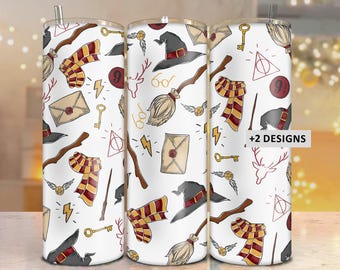 HP Tumbler Design: 20oz Skinny Sublimation (Digital File)