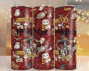 Harry Potter Tumbler Design: 20oz Skinny Sublimation (Digital File)