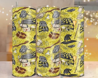 Wizard School Tumbler Design: 20oz Skinny Sublimation (Digital File)