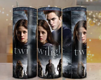 Twilight Vampire Romance Tumbler Wrap - Gothic Fantasy (Digital Download)