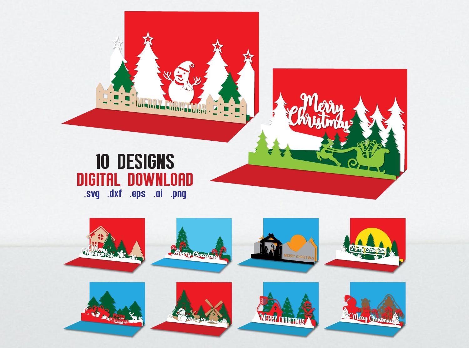 Tarjeta De Navidad Urbana | Vector Gratis