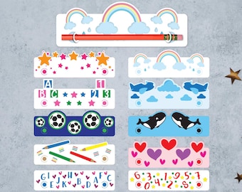 Pencil Holder Papercut Bundle: Back to School SVG Designs (Digital Download)