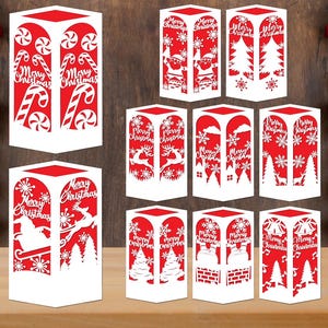 Christmas Lantern, Christmas Lantern Papercut, Christmas Ornament, Christmas Decor, Christmas diy, Christmas Bundle, Christmas Shadowbox