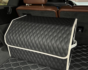 Custom Car Trunk Organizer | Boot Storage Box, Cargo Organizer, Vehicle Interior Accessories