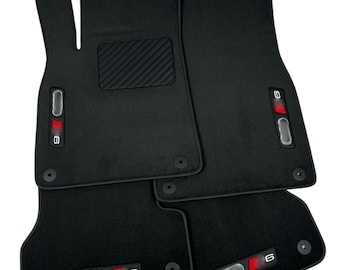 Car Mats For Audi S6 A1-A3-A4-A5-A6-A7-A8-S-RS-Q2-Q3-Q5-Q7-Q8 Series - Car Floor Mats