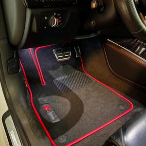 Custom Fit Car Mats for Audi S Line: Personalized Luxury Carpets