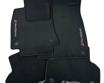 Car Mats for Audi S Line Sport - A1-A3-A4-A5-A6-A7-A8-S-RS-Q2-Q3-Q5-Q7-Q8 - Carpet Car Floor Mats