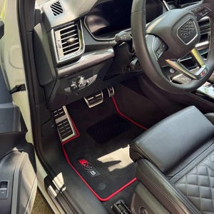 Custom Fit Car Mats for Audi SQ5: Personalized Embroidered Auto Carpets