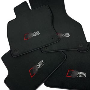 Personalized Floor Mats For Audi RS - Custom Car Mats