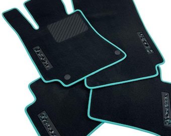 Custom Car Mats for Mercedes – Luxury Tailored Fit Carpet Floor Mats, Personalized Interior